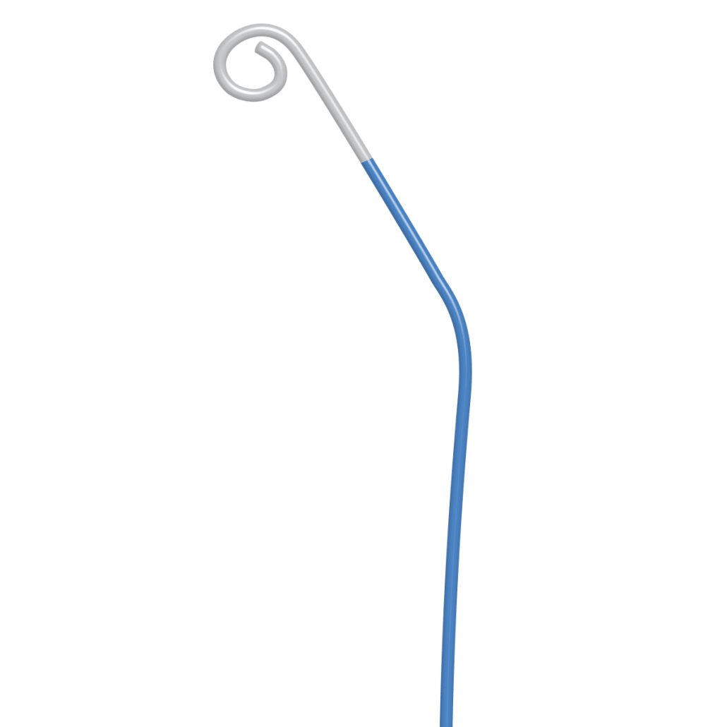 145 Degree Pigtail Catheter