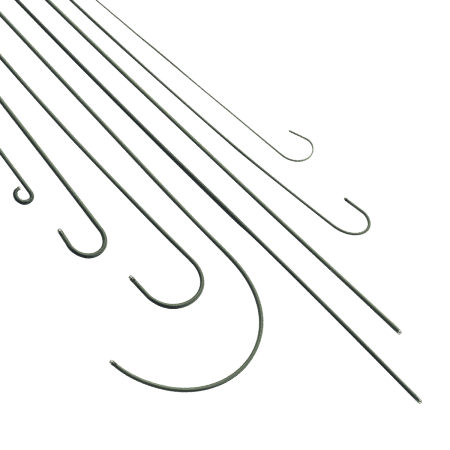 Curved Guide Wires