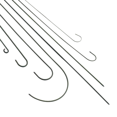 Curved Guide Wires