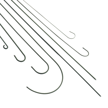 Curved Guide Wires